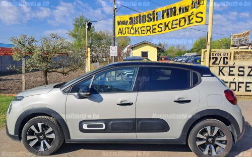 CITROEN C3 1.2 PureTech Shine S&S EAT6 MAGYAR AUTOMATA VÁLTÓS 1 TULAJ 77EKM ÚJSZERŰ ÖNERŐ NÉLKÜL HITELRE IS image 12
