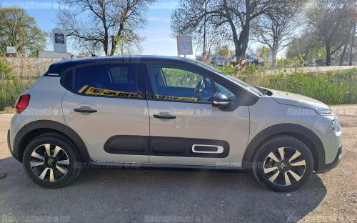 CITROEN C3 1.2 PureTech Shine S&S EAT6 MAGYAR AUTOMATA VÁLTÓS 1 TULAJ 77EKM ÚJSZERŰ ÖNERŐ NÉLKÜL HITELRE IS image 3